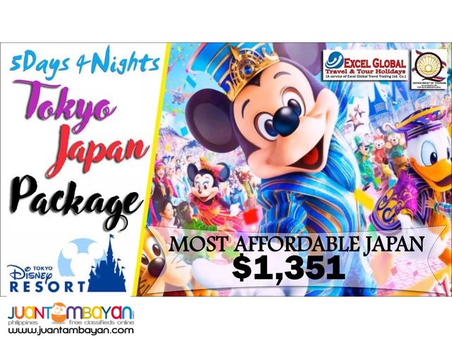 5D 4N Tokyo Japan Package Most Affordable!!