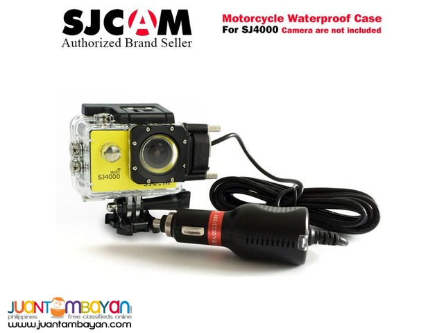 MOTORCYCLE WATERPROOF CASE FOR SJCAM SJ4000 SERIES