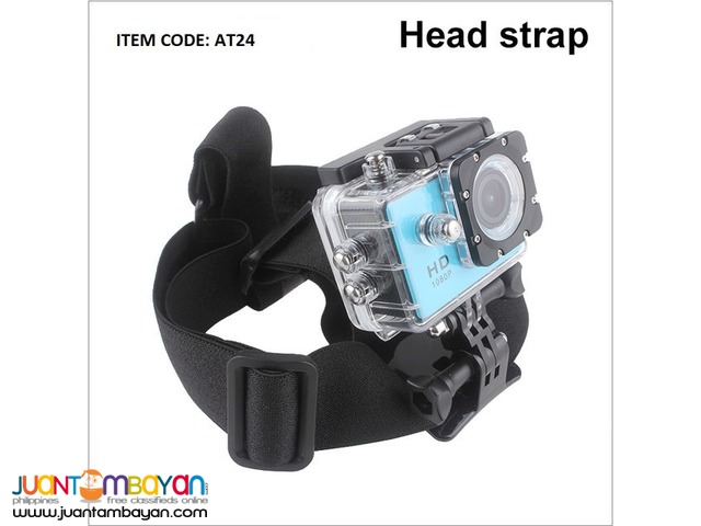 ACTION CAMERA HIGH QUALITY ELASTIC HEAD STRAP ACTION CAMERA HIGH QUALITY ELASTIC HEAD STRAP