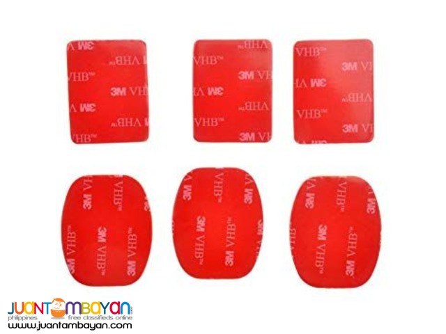 3M STICKER SET OF 3PCS FOR ARC MOUNT FOR GO PRO HERO 4/3 3M STICKER SET OF 3PCS FOR ARC MOUNT FOR GO PRO HERO 4/3