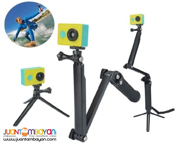 3-WAY MONOPOD, GRIP EXTENSION, TRIPOD STAND 