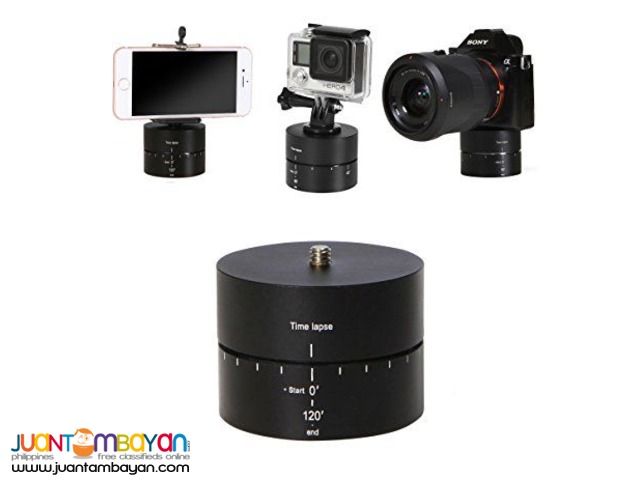 360-DEGREES TIME LAPSE STABILIZER TRIPOD ADAPTER 360-DEGREES TIME LAPSE STABILIZER TRIPOD ADAPTER