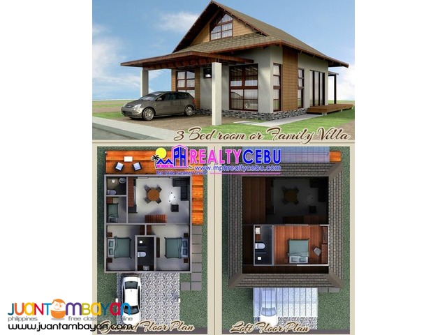 3BR 2TB Residential Villa in Danao City