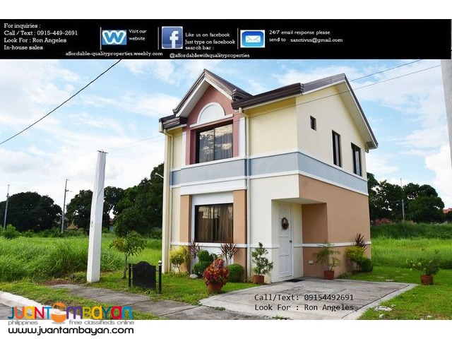 House and lot in Molino Cavite 38,868 monthly