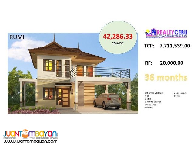 Rumi Model 4BR House - Fonte Di Versailles Minglanilla Rumi Model 4BR House - Fonte Di Versailles Minglanilla