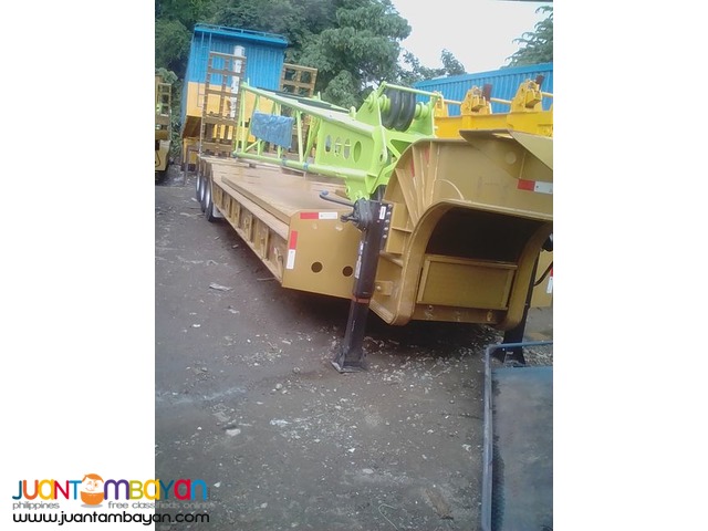 lowbed tri-axle trailer 45 tons