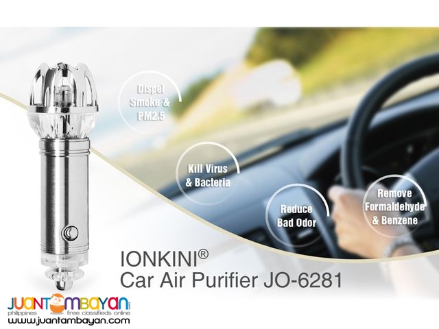 CAR ANION AIR PURIFIER AUTO AIR PURIFIER OXYGEN BAR IONIZER