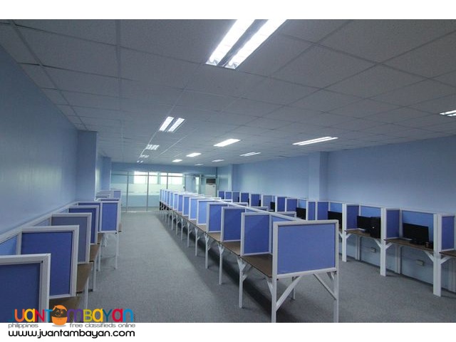 Well-equipped Call Center Seat Lease in Metro Cebu 