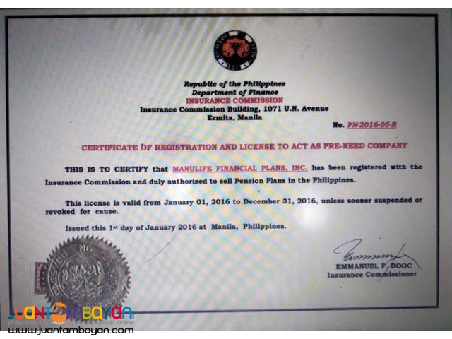 Manulife for Retirement Plan Savings Plan, Health and Insurance