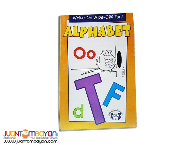 Write On Wipe Off Alphabets