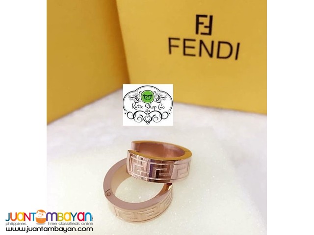 FENDI EARRINGS - BRANDED EARRINGS DESIGN