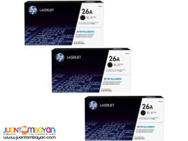 HP 26A Black Laser Printer Toner Cartridge FREE DELIVERY