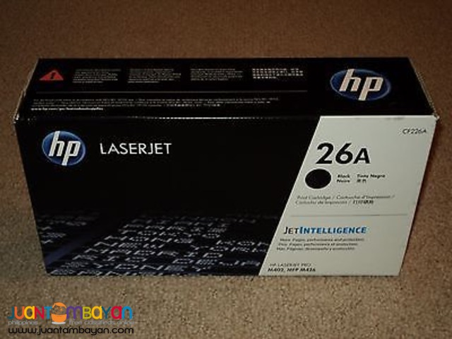 HP 26A Black Laser Printer Toner Cartridge FREE DELIVERY