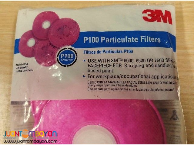 3M 2091 P100 Particulate Filter, 1 pair