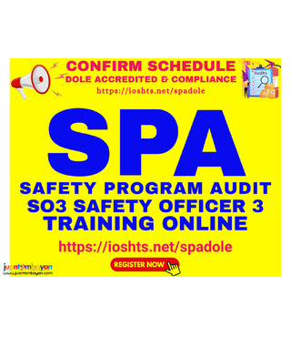 Online Safety Officer 3 Training DOLE Online Safety Program Audit SO3