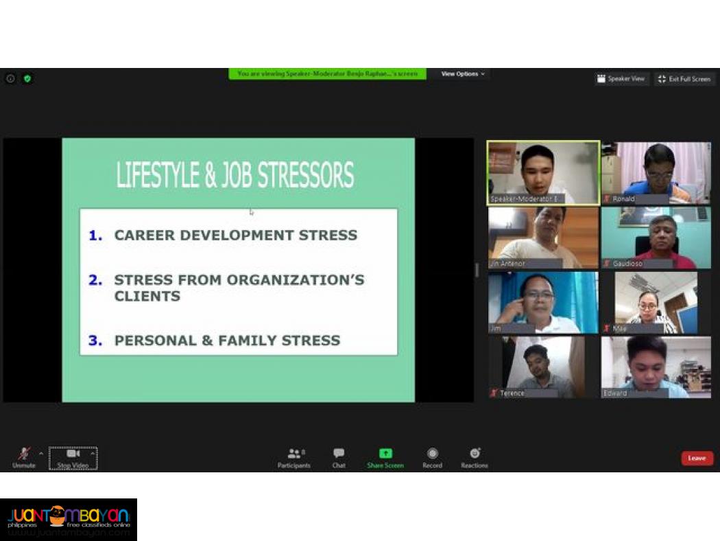 Online Safety Officer 3 Training DOLE Online Safety Program Audit SO3