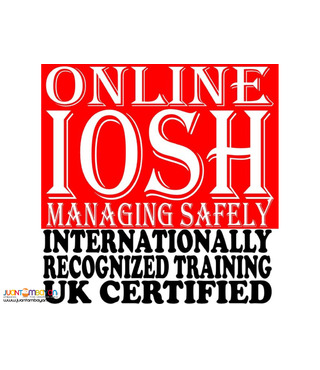 Iosh Training Online Uk Accredited International Certificate Issued