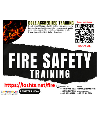 Fire Safety Training DOLE Accredited Safety Training 