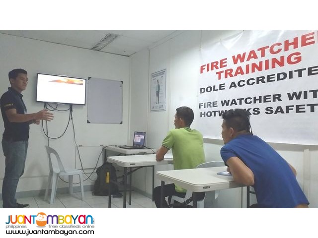 Fire Watcher Training DOLE Accredited Hot Works Safety training