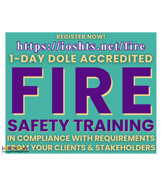 Fire Safety Training DOLE Accredited Safety Training 