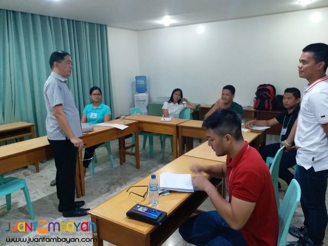 TOT Training of Trainers Safety Officer Face To Face DOLE Training