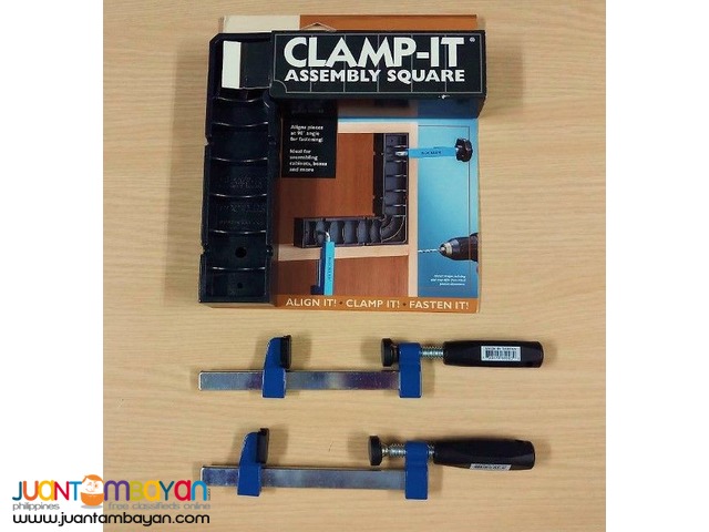 Rockler Clamp-It Assembly Square with Bar Clamps