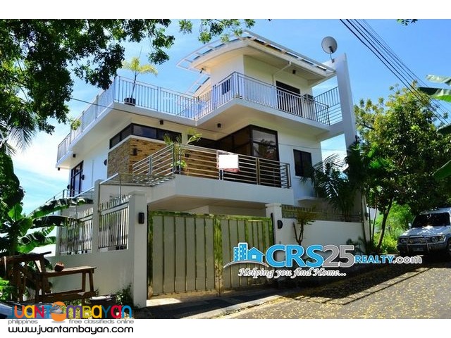 4 Storey Furnished House and Lot in Cebu City For Sale