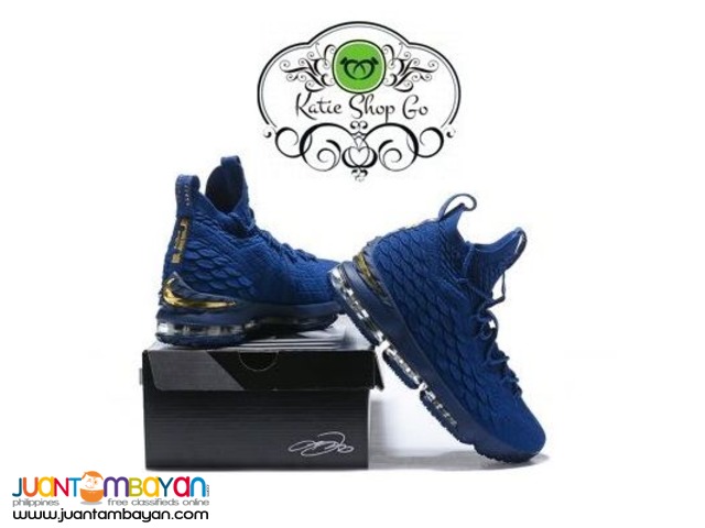 NIKE LEBRON 15 BASKETBALL SHOES - LEBRON 15 AGIMAT COASTAL BLUE