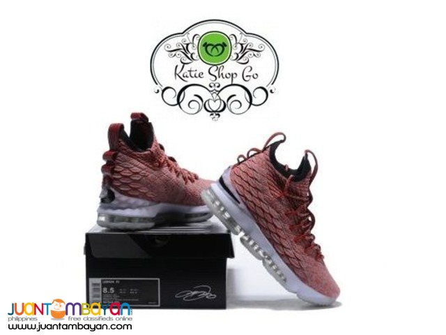 lebron 15 red flyknit