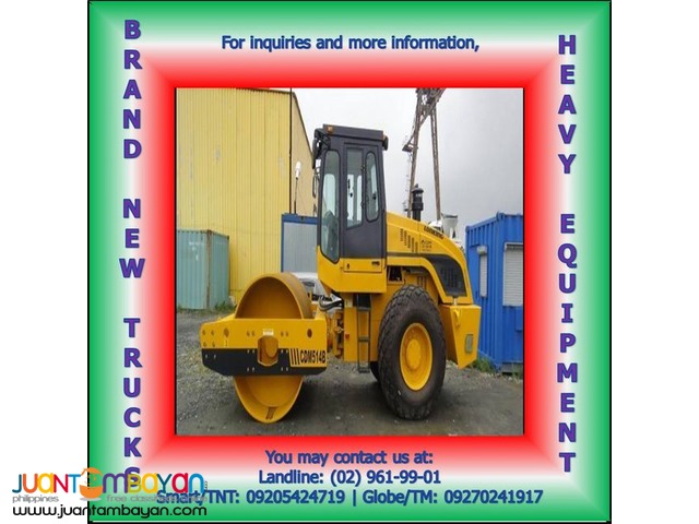 BRAND NEW UNIT LONKING CDM514B ROAD ROLLER