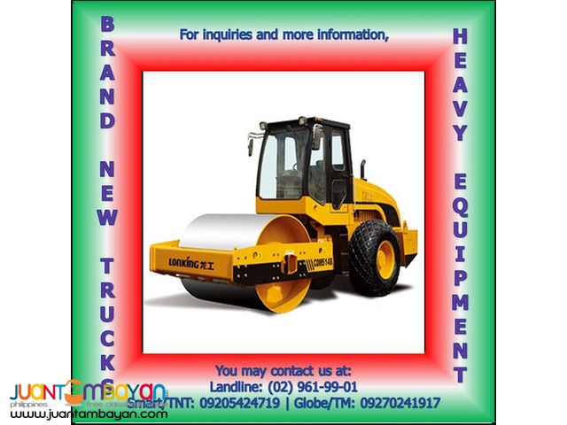 BRAND NEW UNIT LONKING CDM514B ROAD ROLLER