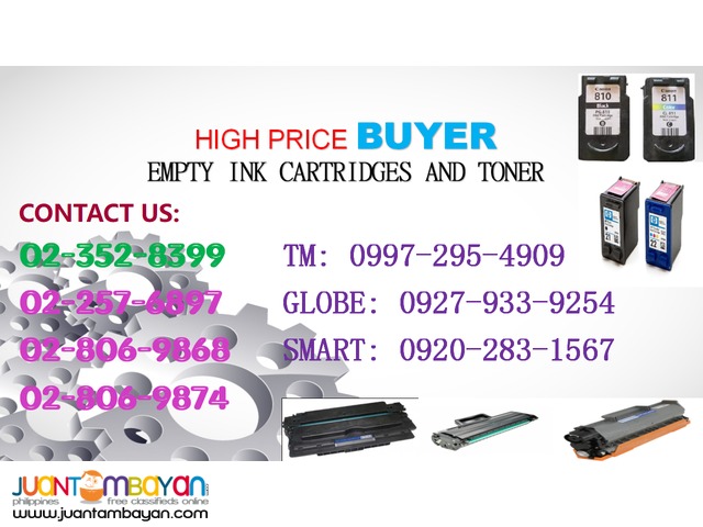 Buyer of Empty Ink and Toner Cartridge Buyer of Empty Ink and Toner Cartridge