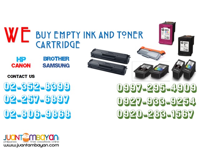 We Buy Ink and Toner Cartridge