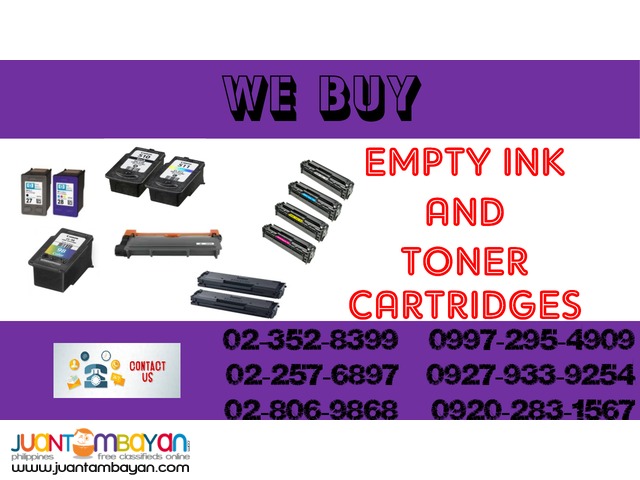 Buyer of Empty Ink and Toner Cartridges