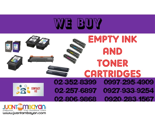 Buyer of Empty Ink and Toner Cartridges Buyer of Empty Ink and Toner Cartridges