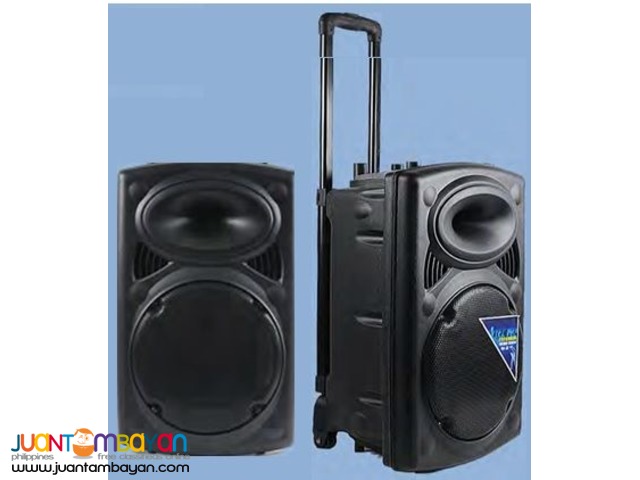 Eiki WPA200 Portable Wireless Public Address System Trolley Type 