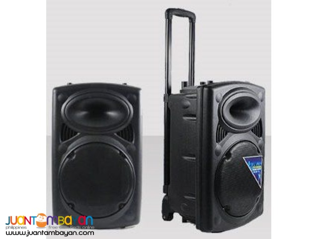 Eiki WPA200 Portable Wireless Public Address System Trolley Type 