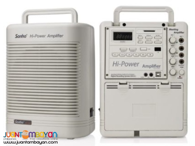 Sanha SH 122 R MP3 VHF Portable Meeting Amplifier