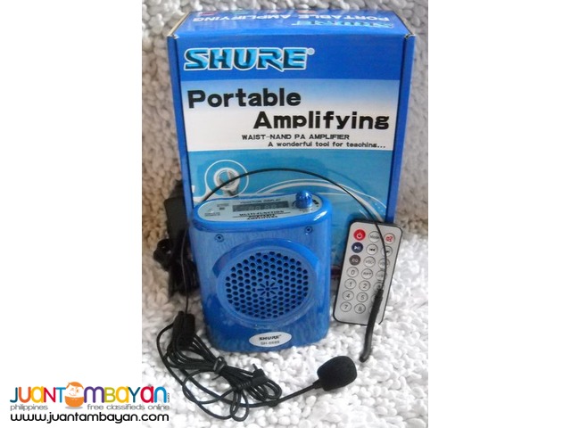 Shure SH6699 Waistband Belt Type Portable Amplifier Power Speaker
