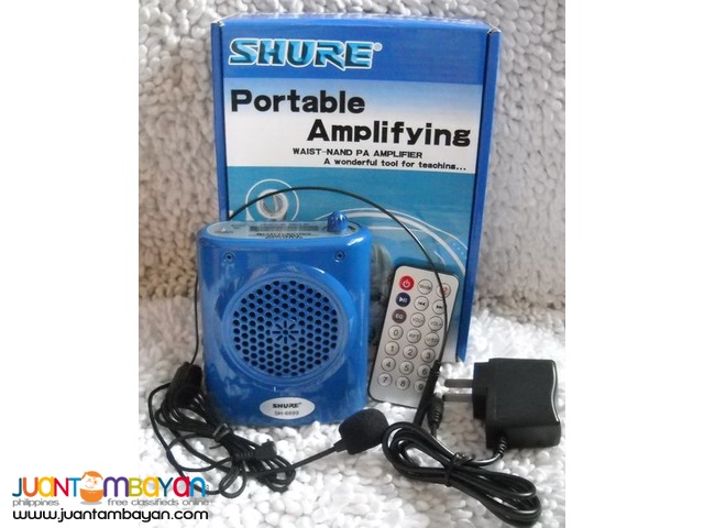 Shure SH6699 Waistband Belt Type Portable Amplifier Power Speaker