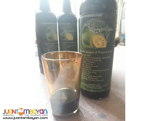 JJD MIRACLE FRUIT JUICE