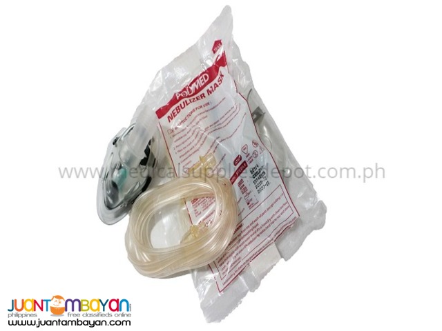 Polymed Nebulizer Kit with Mask (Adult/Pedia) Polymed Nebulizer Kit with Mask (Adult/Pedia)
