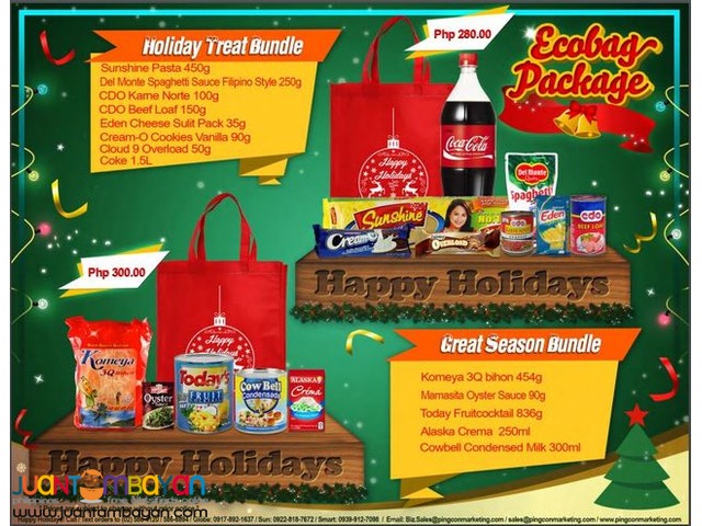 Basket Package Christmas Catalog