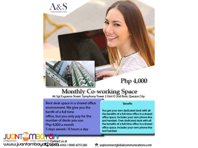 Co working space - Quezon City