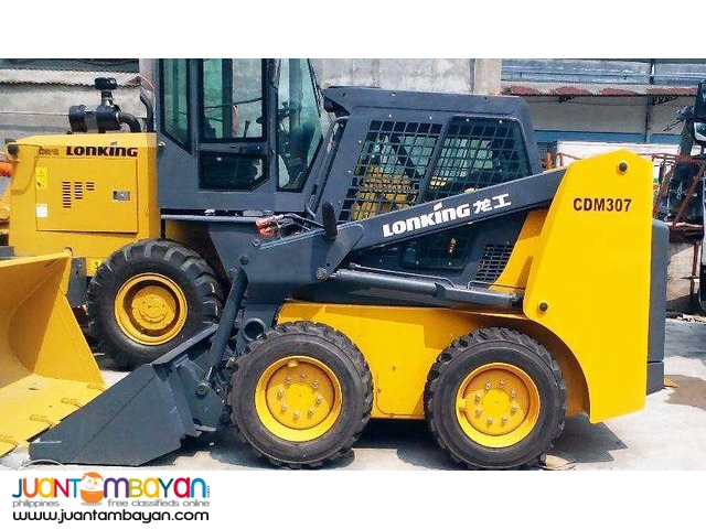 BRAND NEW UNIT! LONKING CDM307 SKID LOADER