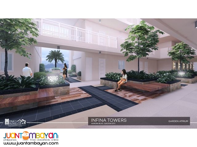 Affordable Condo in Quezon City 3BR 83.5sqm near MRT/LRT Stations