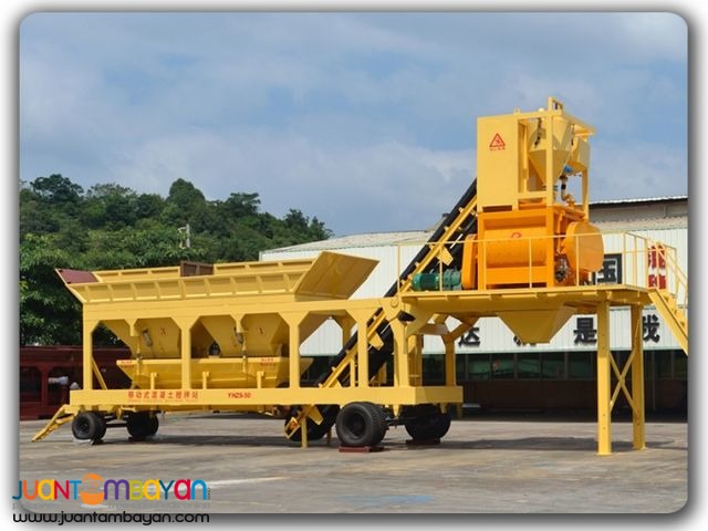 Brandnew Mobile Concrete Batching Plant YHZ35