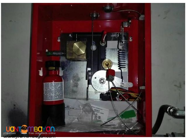 Fire suppression and fresh air system