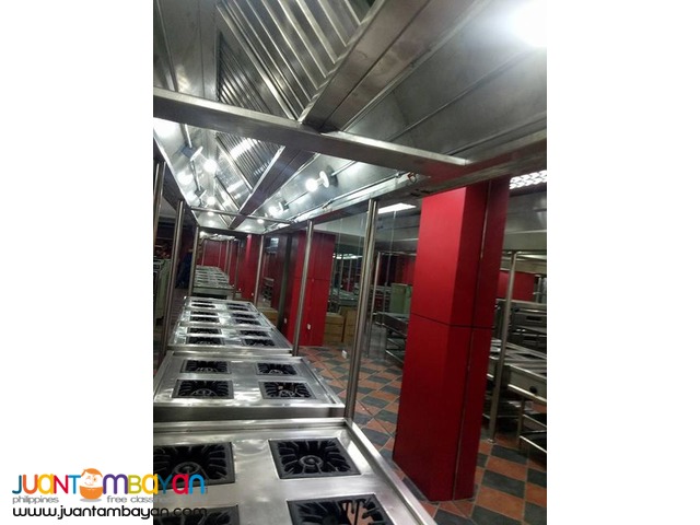 Fire suppression and fresh air system