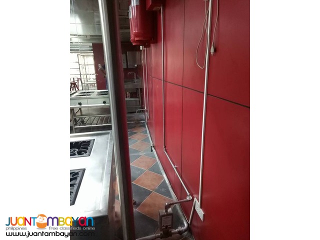 Fire suppression and fresh air system